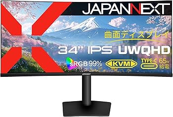 Amazon.co.jp: 【Amazon.co.jp限定】JAPANNEXT 34インチ IPSパネル搭載